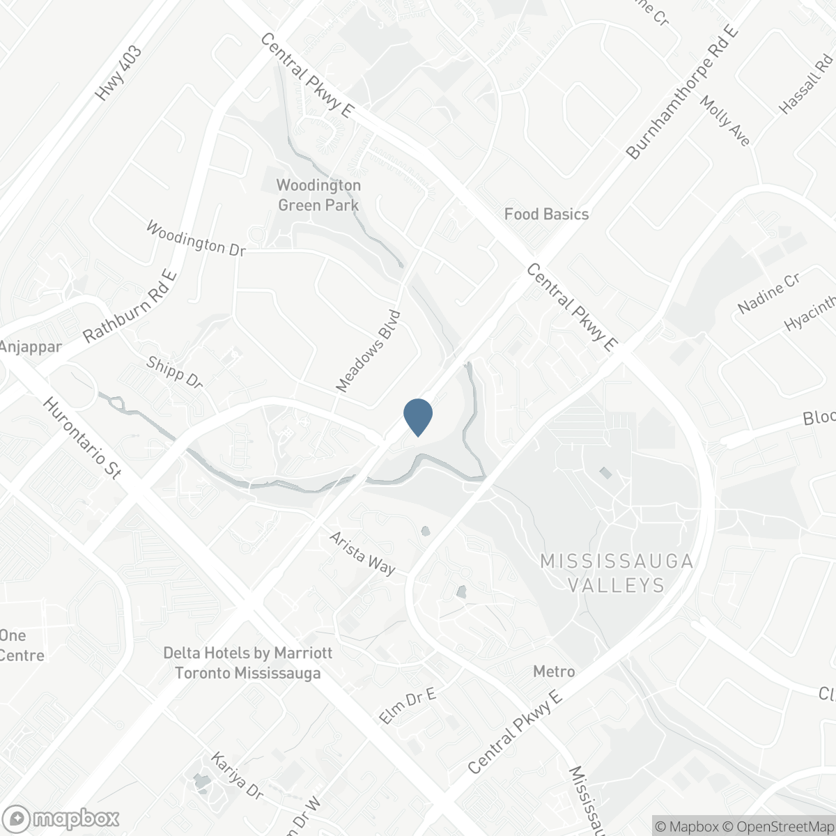 1309 - 204 BURNHAMTHORPE ROAD E, Mississauga, Ontario L5A 0B3